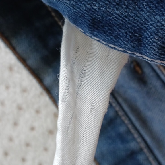 Vintage 1970's wrangler cheeky cut off jean shorts - Picture 9 of 12